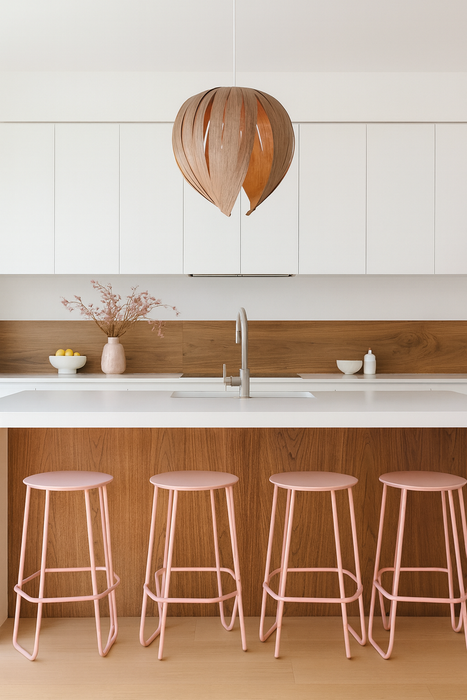 Lampe noisette #1 / noyer