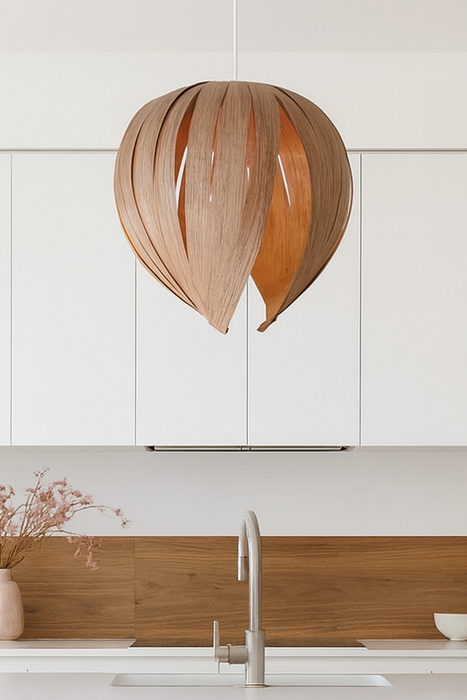 Lampe noisette #1 / noyer