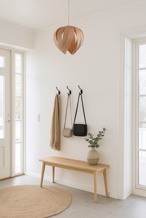 Lampe noisette #2 / chêne