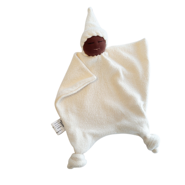 Doudou première poupée de coton biologique