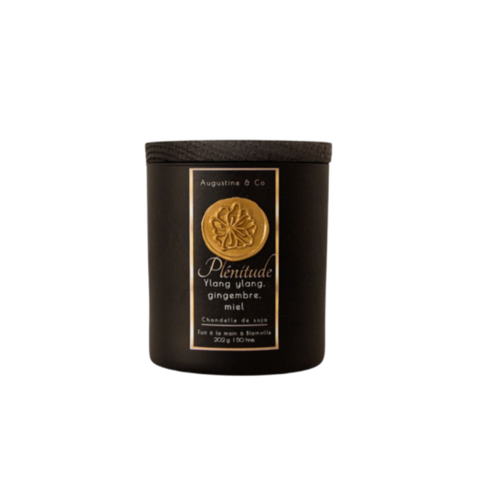 Ylang ylang, gingembre, miel, honey, chandelles de soja, soy candle