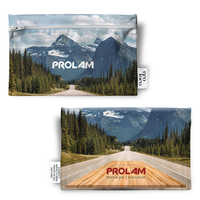 Sac à collation écologique réutilisable fait au québec à personnaliser