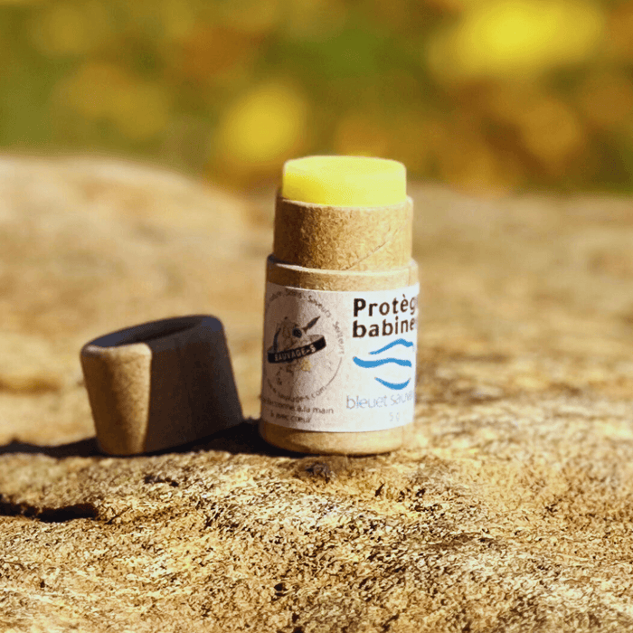 Protège-babines - baume à lèvres bleuet sauvage