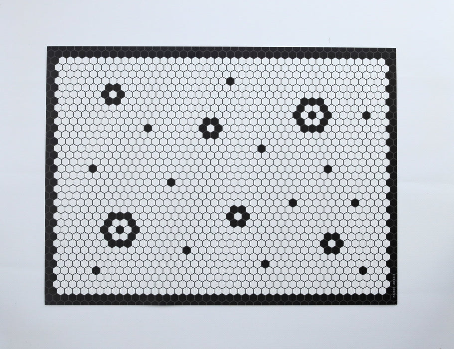 Napperon de vinyle - mosaique / mosaic