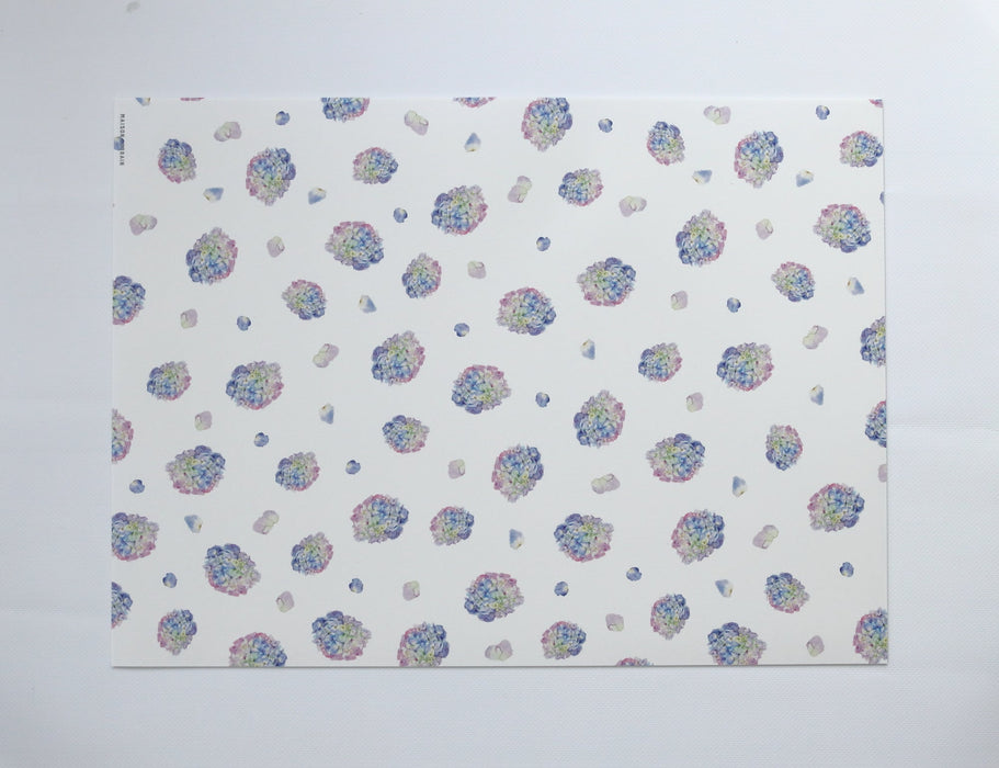 Napperon de vinyle - hortensia / hydrangea