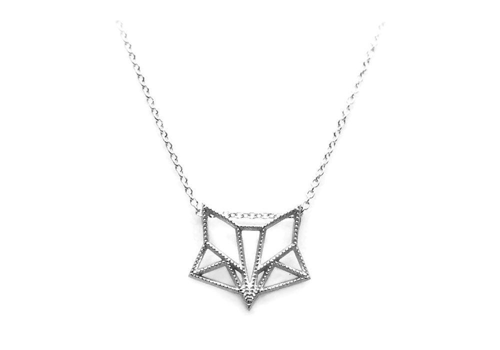 Rusé le renard │ pendentif pour femme ou enfant │ argent sterling sans oxydation