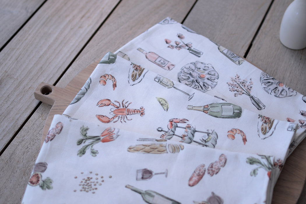 "rosé all day" - linge de maison / kitchen linen