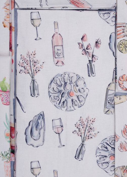 "rosé all day" - linge de maison / kitchen linen