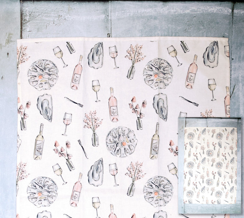 "rosé all day" - linge de maison / kitchen linen