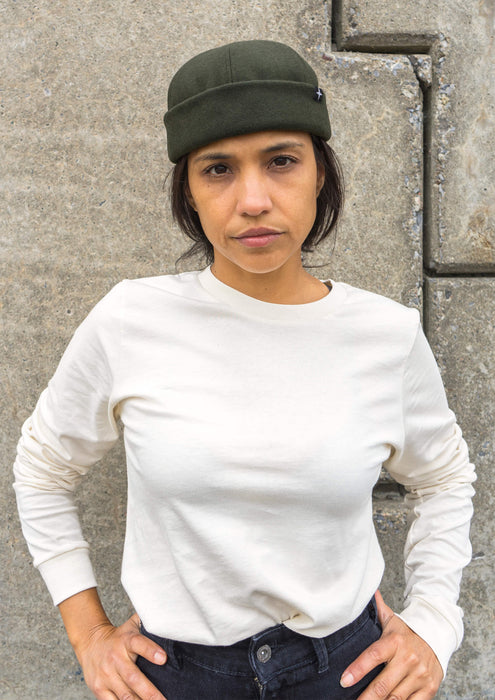 SWENN - Photos - Miki marin en laine - vert forêt