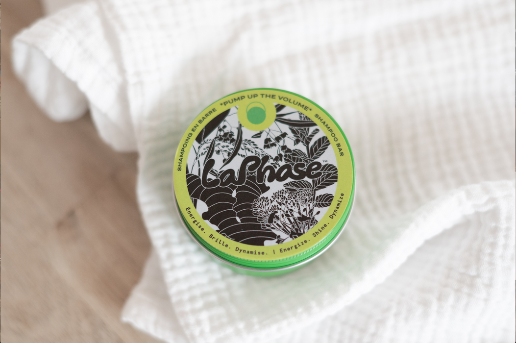 *montez le volume* shampoing en barre