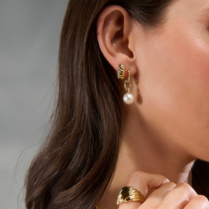 Erika huggie earrings