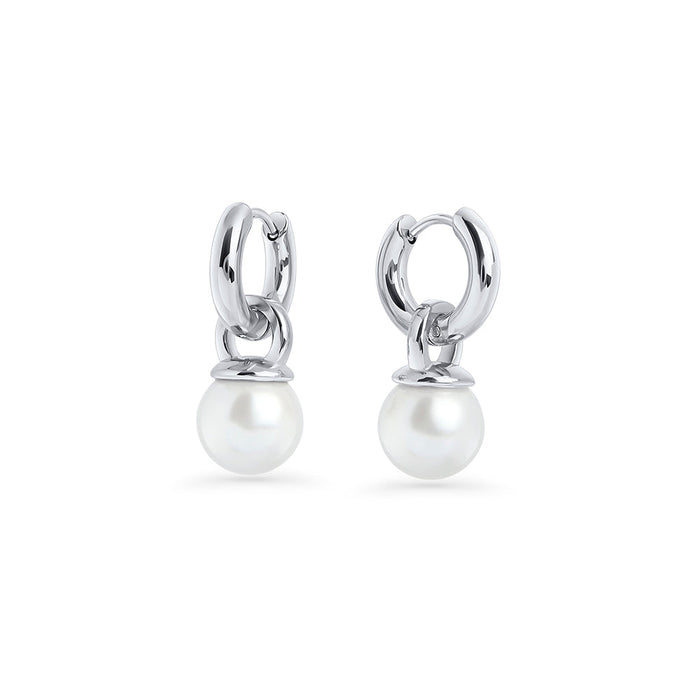 Heidi huggie earrings