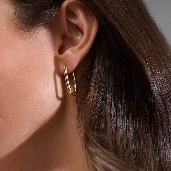 Ashley huggie earrings