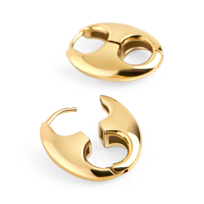 Brittany huggie earrings