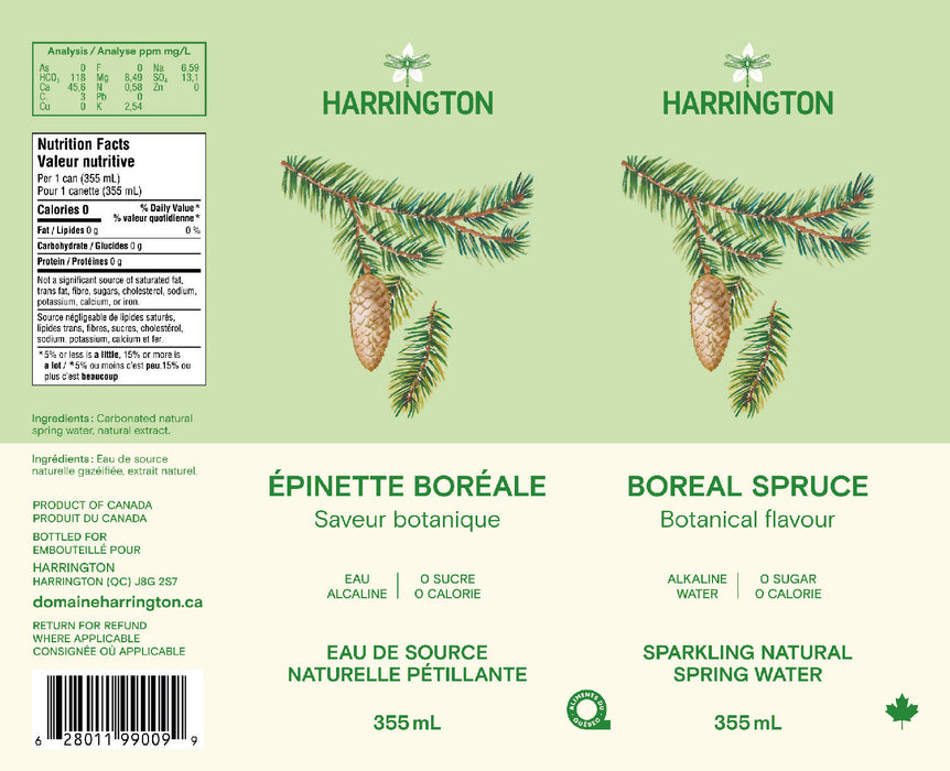 Sweet spruce botanical sparkling water_harrington_infos