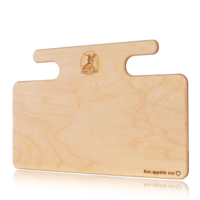 Tablette à volant en bois pour la voiture