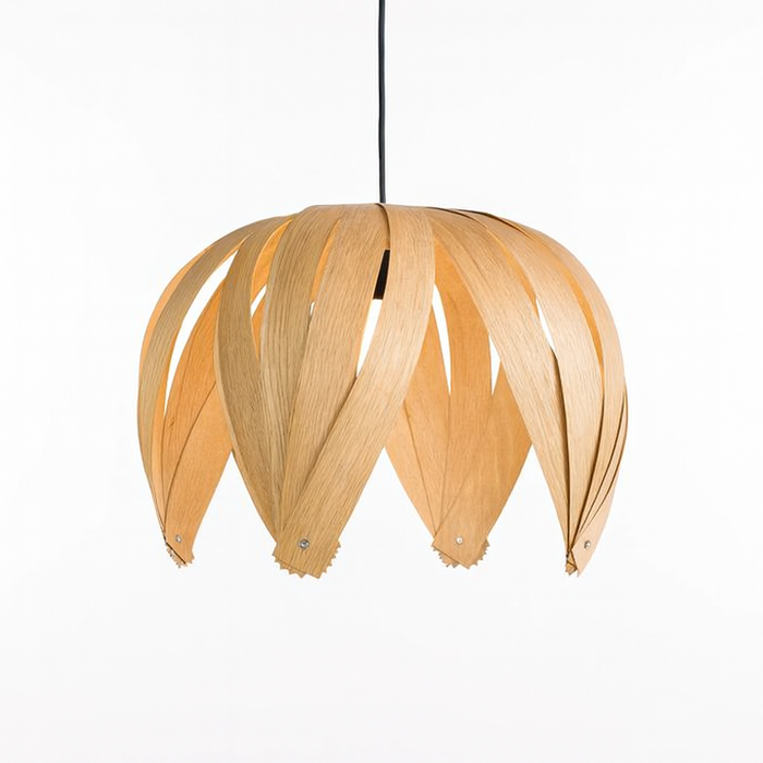 Lampe ti-fleur / chêne