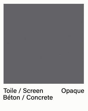 Toile solaire à rouleau aimantée paoma - équilibre (8%)