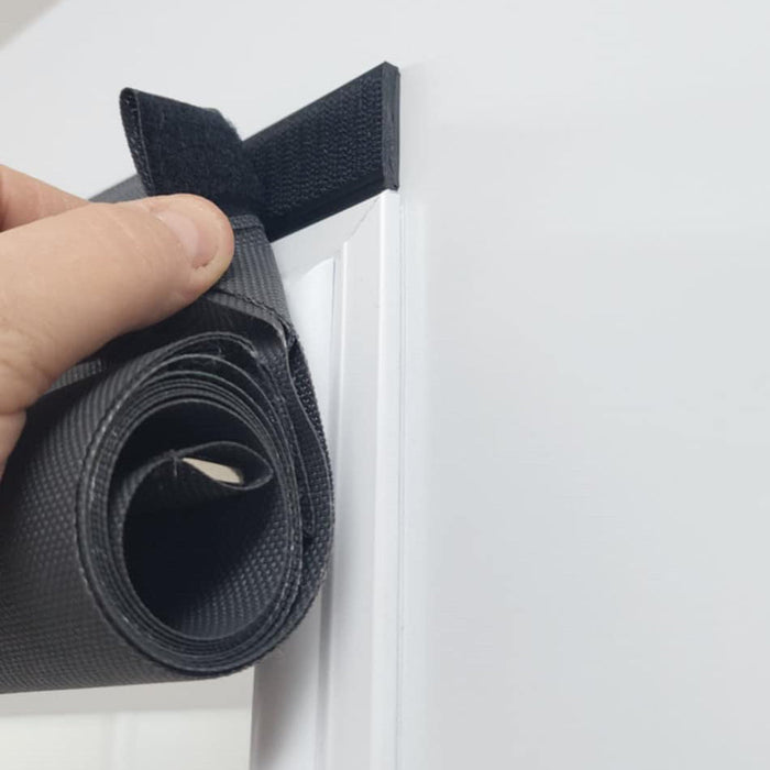 Toile solaire à rouleau aimantée paoma - équilibre (8%)