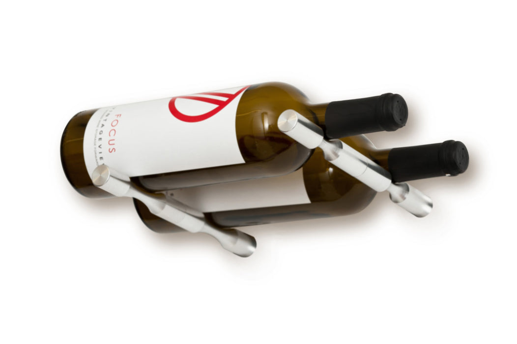 Vino pins mural tiges en métal pour 2 bouteilles