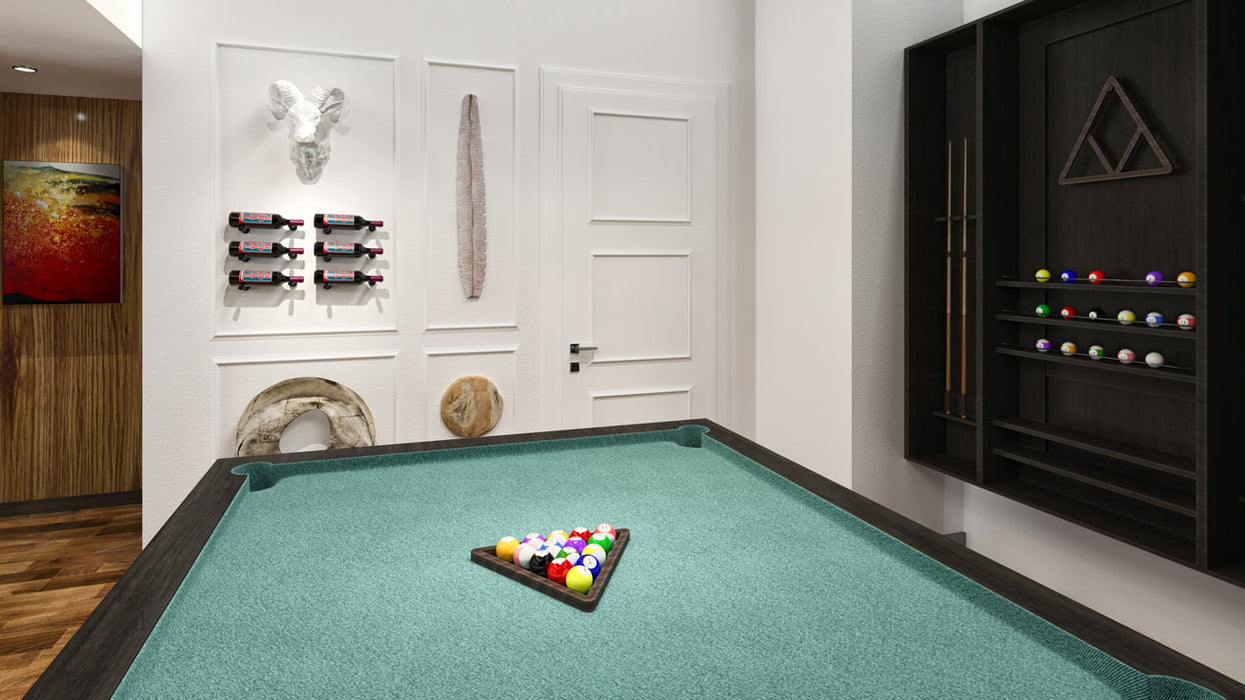 Kit vino pins designer: support présentoir mural pour 6 bouteilles de vin