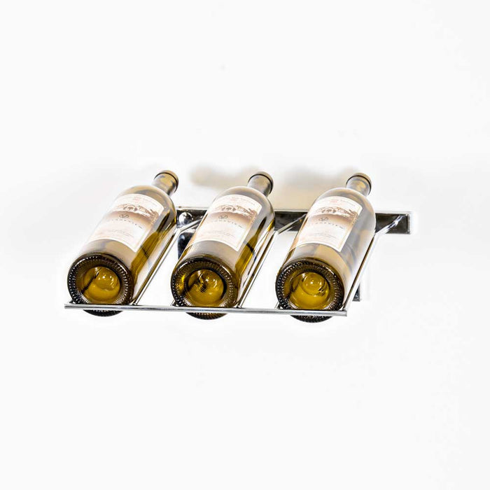 Série w support à bouteilles présentoir en métal (3 à 9 bouteilles)