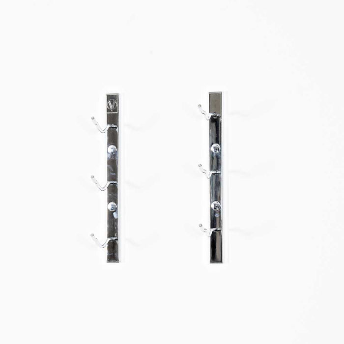 Série w1 support à bouteilles mural en métal de 30,5cm. 12 pouces (3 à 9 bouteilles)