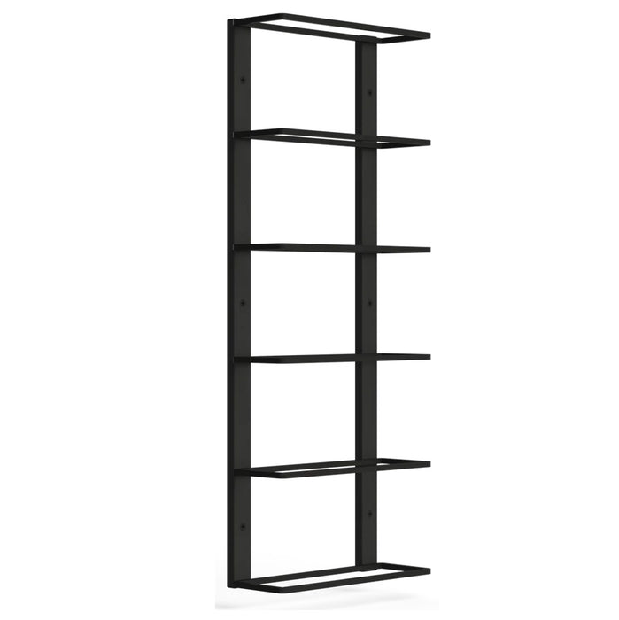 Support à bouteilles de vin mural - support double