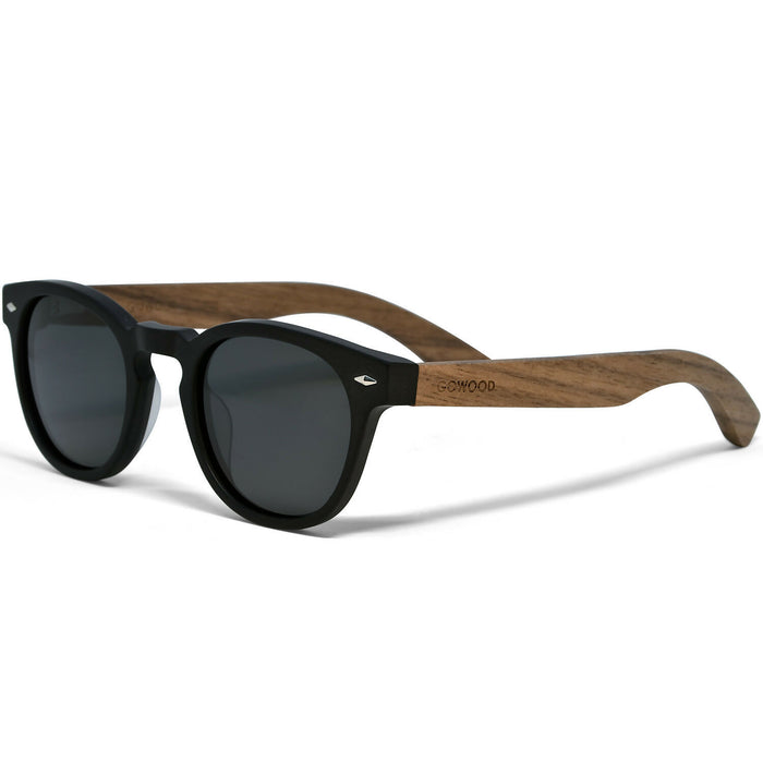 round-walnut-wood-sunglasses-left
