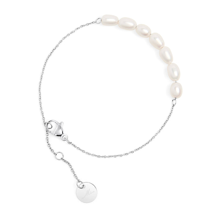 Adrienne pearl bracelet