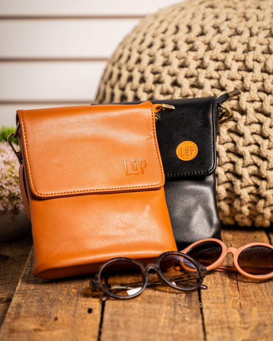 Mini sac à bandoulière (similicuir) | mini handbag (leatherette)