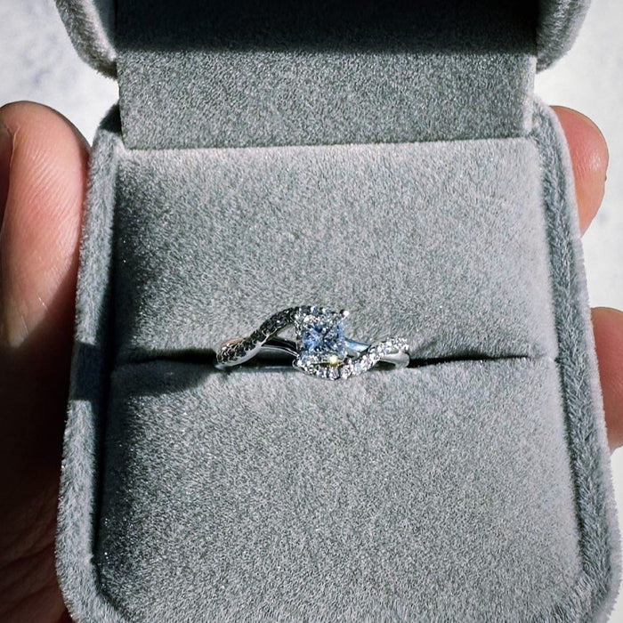 - Bagues Bague Princesse en or 14K et diamants