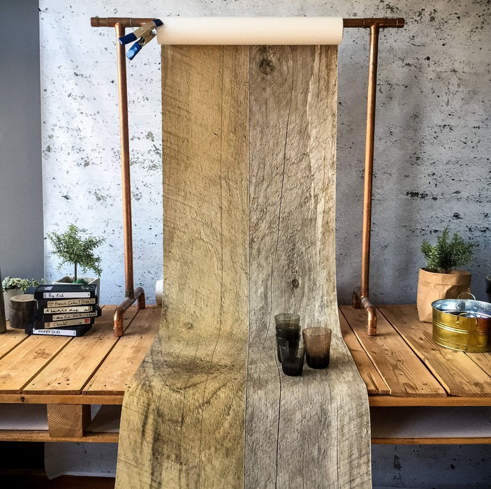 Papier peint bois de grange