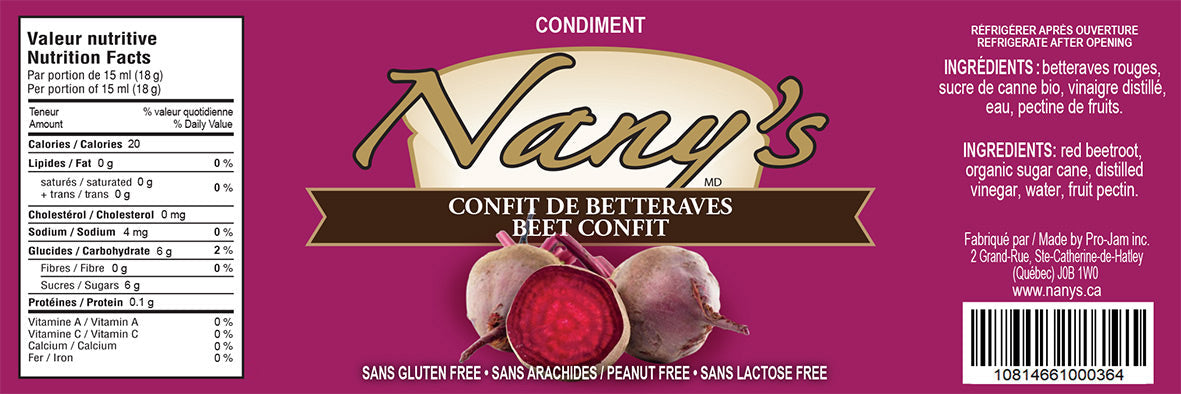 Confit de betteraves