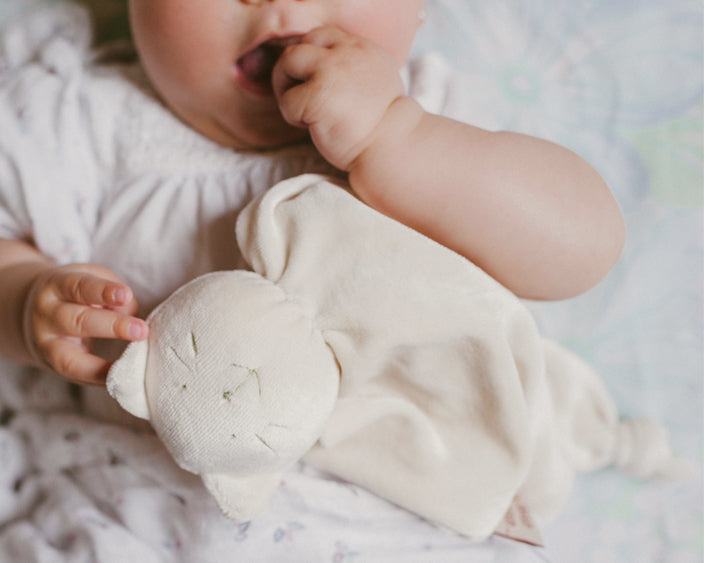 Doudou minou chat de bambou