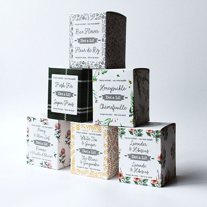 white tea & ginger soy candle