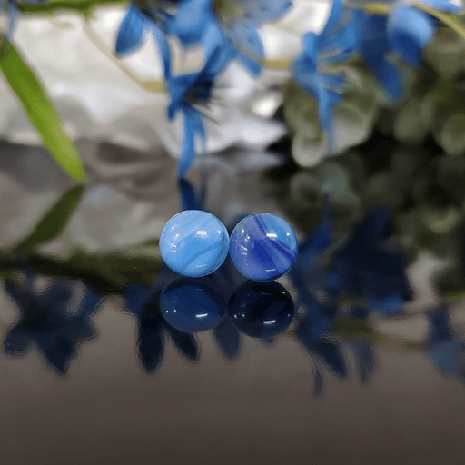 Coeur bleu foncé - Bijoux Le fil d'Ariane