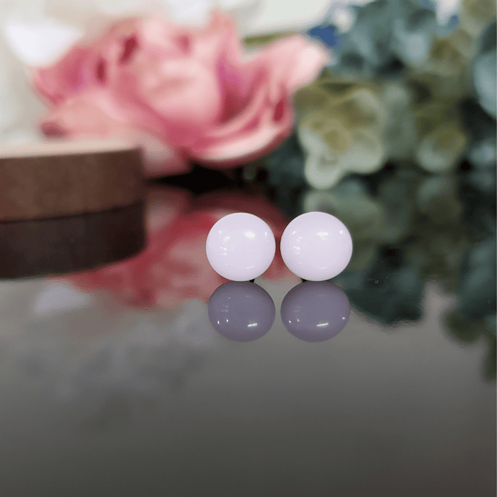 Coeur rose et zircon - Bijoux Le fil d'Ariane