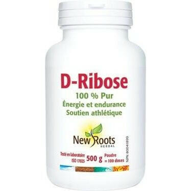 D-Ribose 100% Pur -New Roots Herbal -Gagné en Santé