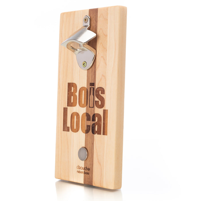 Décapsuleur mural avec aimant "le d-bouche"