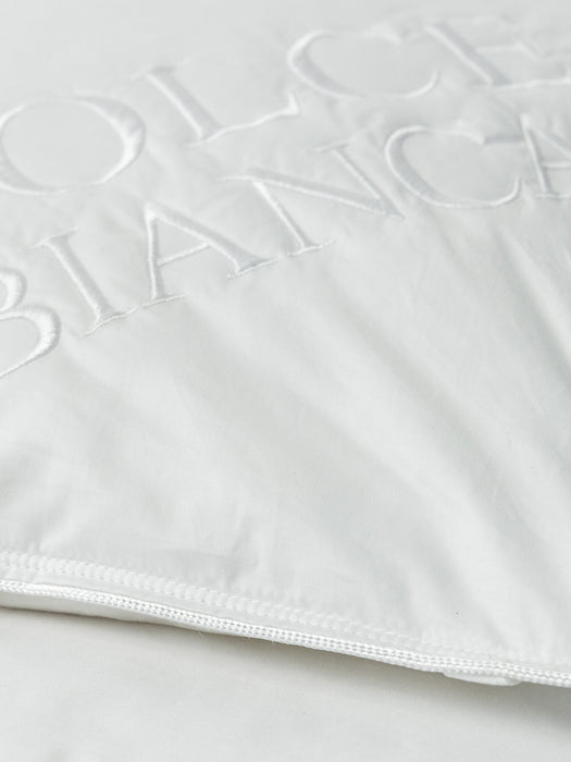 Duvet de Bianca Deluxe Été en duvet d’oie blanc européen 850+, coton 500 fils satiné