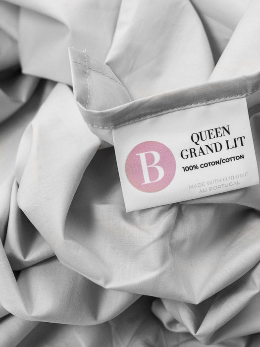 Set de draps Sara en coton percale pour lit électrique - Dolce & Bianca 