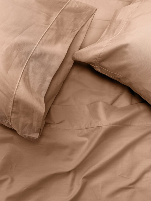 Set de draps sara en coton percale pour lit électrique