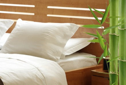 (fait au québec ) drap en rayonne de bambou / coton égyptien (gris sablé livraison juin 2025 )