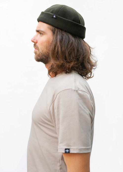 2 t-shirts naturel - kaki