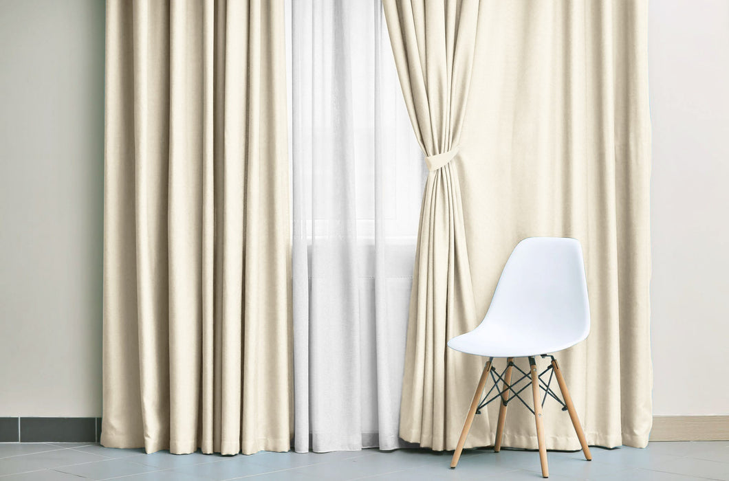 Embrasse à rideaux magnétique crème