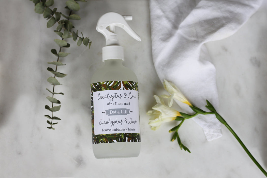 eucalyptus & lime linen + air mist