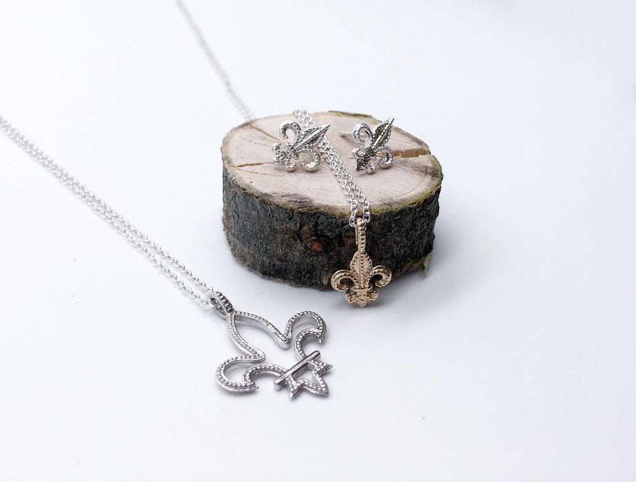 Mini fleur de lys or