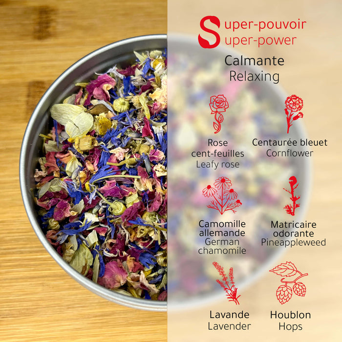 Flower power - tisane pour faire de beaux rêves